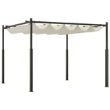 Outsunny Pergola - 298Lx298Wx230Hcm - Cremeweiß