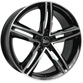 mam wheels A1 8,0 x 18 5 x 112 ET30 Schwarz Poliert
