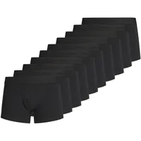 JACK & JONES JACTONE IN TONE TRUNKS Schwarz XXL 10er Pack