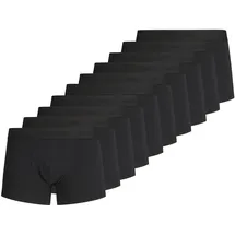 JACK & JONES JACTONE IN TONE TRUNKS Schwarz XXL 10er Pack