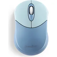 Perixx PERIMICE-802BL, Bluetooth-Maus für PC und Tablet, schnurlos, blau, Maus