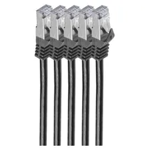 ShiverPeaks BS75512-S-SET5 Netzwerkkabel Schwarz 2 m Cat7 S/FTP (S-STP)