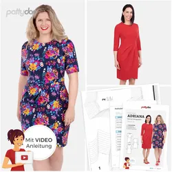 Pattydoo Papierschnittmuster Jerseykleid Adriana