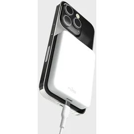 PURO Power Bank Wireless “Mini Power Mag” 4200 mAh Powerbank (Akku) - Weiß - 4200 mAh