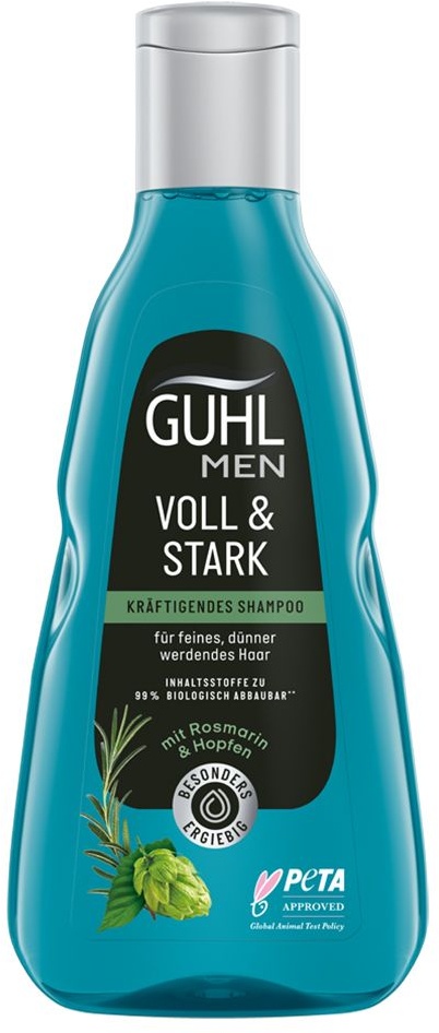 Guhl MEN  Voll & Stark Kräftigendes Shampoo