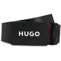 Hugo Gürtel Leder schwarz 105