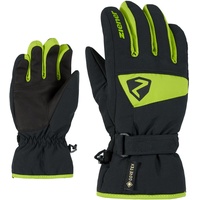 Ziener Kinder LAGO GTX glove junior Ski-Handschuhe/Wintersport | wasserdicht, atmungsaktiv, lime green, 4.5