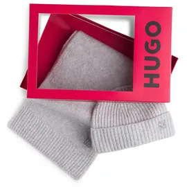 Hugo Sarmi Schal 170 cm Geschenkbox, grau