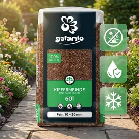 Galamio Rindenmulch Kiefer Fein 60l x 39 Sack 2340l Palette