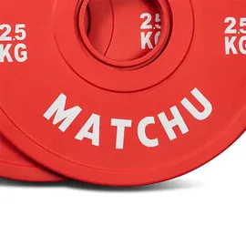 Matchu Sports Fractional Plates 2,5 KG 2er Set Hantelscheiben 50 mm 2x2,5