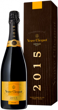 Champagner Veuve Clicquot Vintage 2015 - Mit Etui