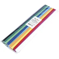 Gimboo Krepppapier 10 Rollen 50 x 200 cm sortiert