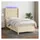 vidaXL Boxspringbett 100 x 200 cm Creme