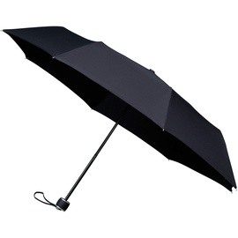 Impliva miniMAX Regenschirm, 100 cm, Schwarz
