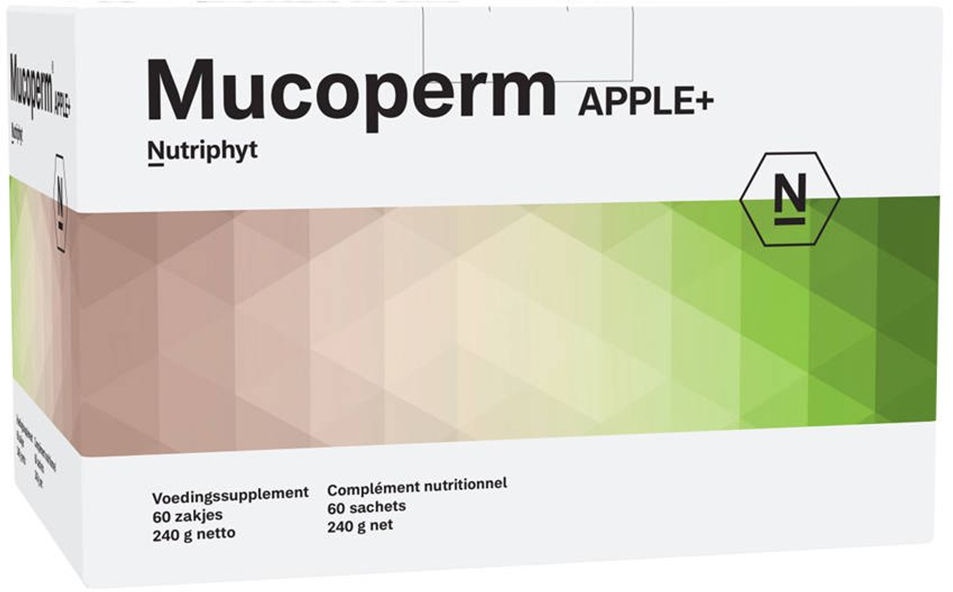 Mucoperm Apple+ 60x4 g sachet(s)
