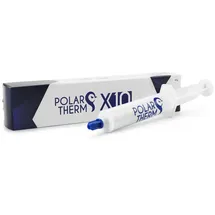 polartherm X-10 Wärmeleitpaste für CPU & GPU, 40 Gramm, mit Auftragshilfe, hohe Wärmeleitfähigkeit, lange Haltbarkeit, sichere Anwendung, nicht leitend