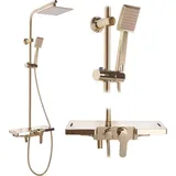 REA - Duschgarnitur Bravo Gold