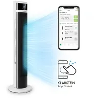 Klarstein Icetower Smart 45 cm Standventilator Weiß