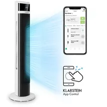 Klarstein Icetower Smart 45 cm Standventilator Weiß