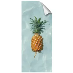 mySPOTTI Duschrückwand-Panel, fresh, Ananas, 210x90 cm - blau