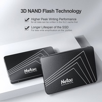 Netac 256GB SSD 2,5 Zoll SATA III 500mb/s Festplatte Interne Solid State Drive
