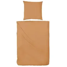 Primera Stone Washed curry 155 x 220 cm + 80 x 80 cm