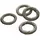 Loberon Serviettenring 4er Set Alea, Edles Design, Zeitlos Schön, Tischdekoration, Tafelschmuck, Tischaccessoires, Eisen, silber