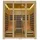 Artsauna Billund Infrarotkabine mit Dual Heizsystem und Hemlockholz