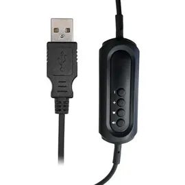ewent EW3568 Kabelgebunden, USB-A), Office Headset Schwarz