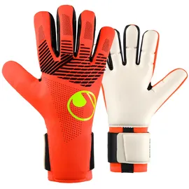 Uhlsport Torwarthandschuhe Fluo Rot/Weiß 7,5