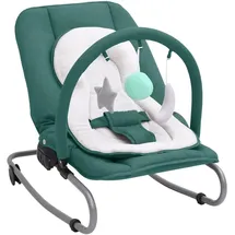 vidaXL vidaXL, Babywippe Grün Stahl
