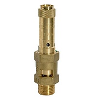 Riegler Sicherheitsventil, Messing, G 3/4, Ansprechdruck 0,7 bar