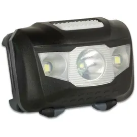 Arcas 5 Watt LED Kopflampe mit 7 Funktionen, max. 160 Lumen, inklusive 3 AAA, Micro LR03 Batterien