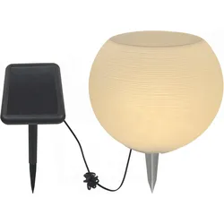 Solarleuchte Vase Weiß max. 2 Watt