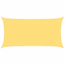 vidaXL Sonnensegel 160 g/m2 Beige 2,5x5 m HDPE