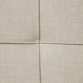 Beliani Lannion 180 x 200 cm Hellbeige