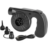 Infactory Akku-Luftpumpe mit 3 Ventil-Aufsätzen und USB-Ladefunktion, 500 l/Min.