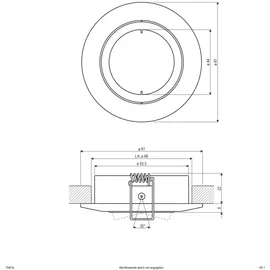 EVN Lichttechnik DG EB-Strahler 754 014 chr/mt