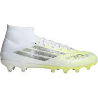 adidas F50 Sparkfusion Pro AG/FG Herren Cloud White/Iron Metallic/Hi-Res Yellow 39