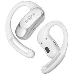 Shokz Kopfhörer OpenFit Air (Open-Ear-Design, 6 Stunden Wiedergabezeit) weiss