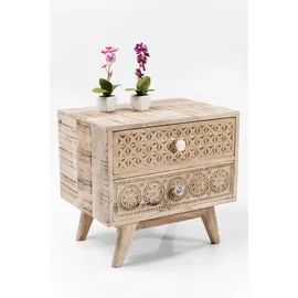 Kare Nachttisch Puro 50 x 35 x 46 cm Braun