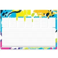 Spirit Schreibunterlage TTS 402017, mehrfarbig, Papier, 30 Blatt, mit Wochenplan, 48 x 33cm