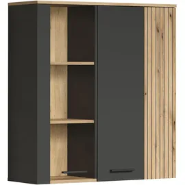 trendteam Vitrine Esteban 0 x 0 x 0 cm Grau