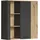 trendteam Vitrine Esteban 0 x 0 x 0 cm Grau