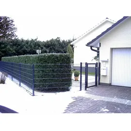 PEDDY SHIELD Doppelstabmattenzaun 5 Matten 1,03 x 10 m anthrazit