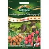 Quedlinburger Hochbeetgemüse Frühlingsgruß Saatband