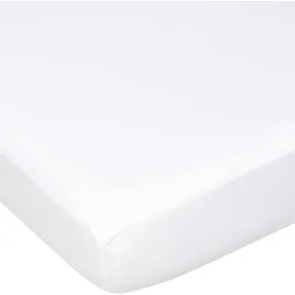 Estella Spannbettlaken Feinjersey 140 x 200 - 160 x 200 cm weiss