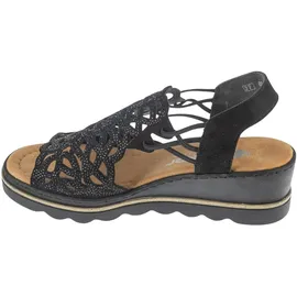 Rieker 67465-00 Damen Schwarz 42
