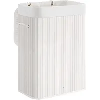 Songmics Wäschekorb mit Deckel, 72 L