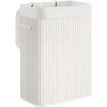 Songmics Wäschekorb mit Deckel, 72 L